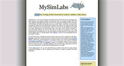 Desktop Screenshot of mysimlabs.com